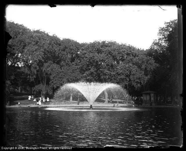 Public Garden Water Fountain